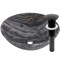 Novatto Lunar Marble Vessel Sink and Oil Rubbed Bronze Umbrella Drain NOSV-LMORB - alternate 1
